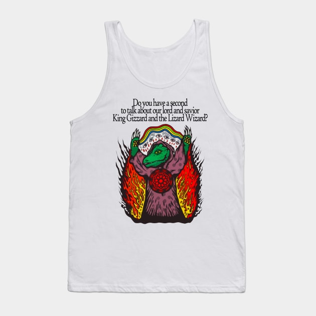 the Lizard Wizard Crocs Tank Top by PIKASOAN